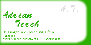 adrian terch business card